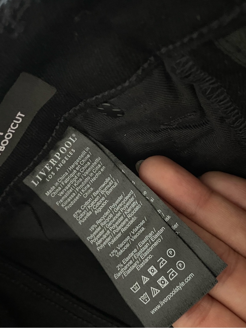 Liverpool | Lucy High-Rise Bootcut Pants in Black | Women’s Pants | NWT - Picture 9 of 13